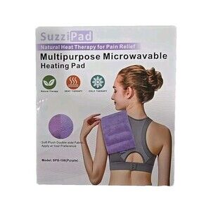 SuzziPad Multipurpose Heating Pad Microwavable Reusable Heat And Cold Pad